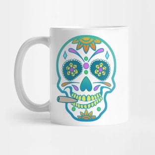 Mexican Skull Dia de los muertos Day of the dead Mug